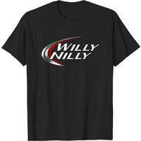 Willy Nilly Dilly Dilly T-Shirt for Men in Black