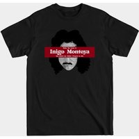 T-shirt pour hommes Inigo Montoya en noir — T-shirts pour hommes