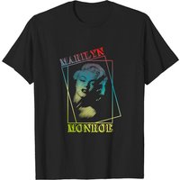 T-shirt pour hommes Marilyn Monroe en noir