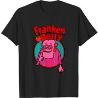 T-shirt Franken Berry Cereal pour hommes en noir — T-shirts pour hommes