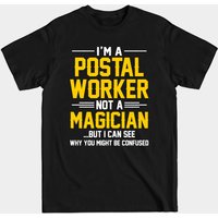 T-shirt Je suis un facteur, pas un magicien — T-shirts pour hommes