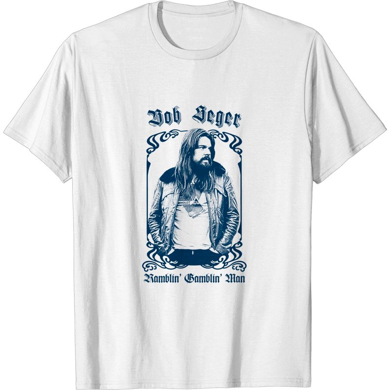 T-shirt pour hommes Bob Seger - Design vintage fan art — T-shirts pour hommes