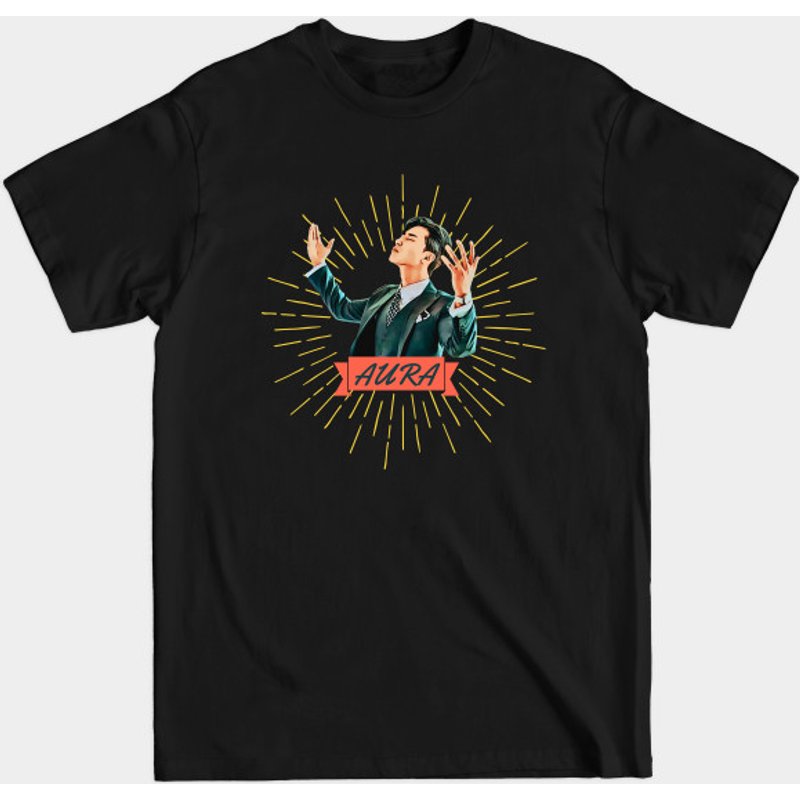 Park Seo-Joon Aura Men's T-Shirt - Black