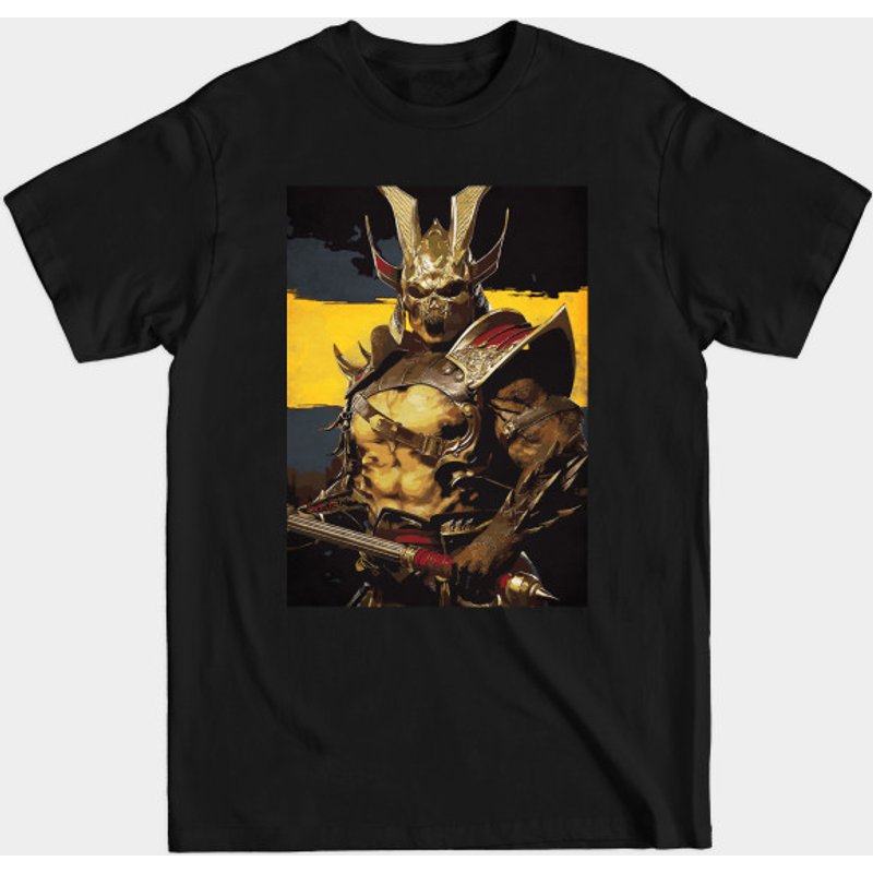 Shao Kahn Men's Black T-Shirt