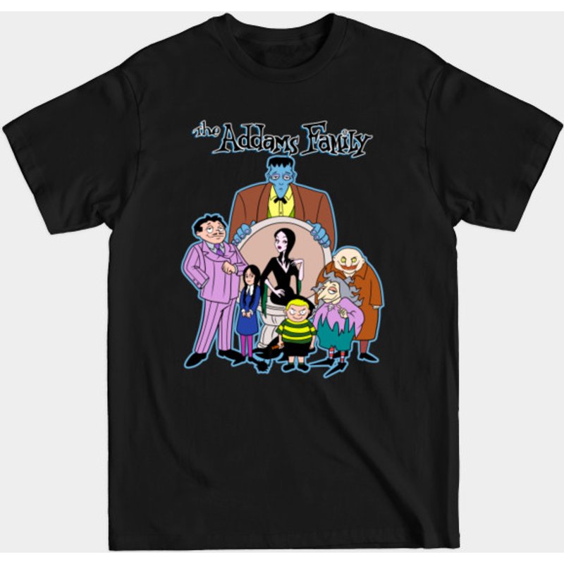 T-shirt pour hommes - La Famille Addams dessin animé des années 90 — T-shirts pour hommes