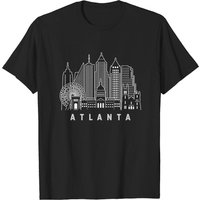 T-shirt pour hommes Atlanta en noir — T-shirts pour hommes