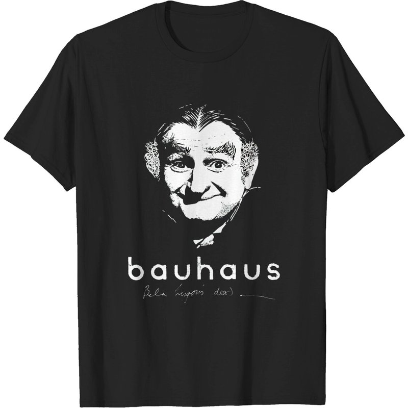 T-shirt pour hommes Bauhaus Munster en noir — T-shirts pour hommes