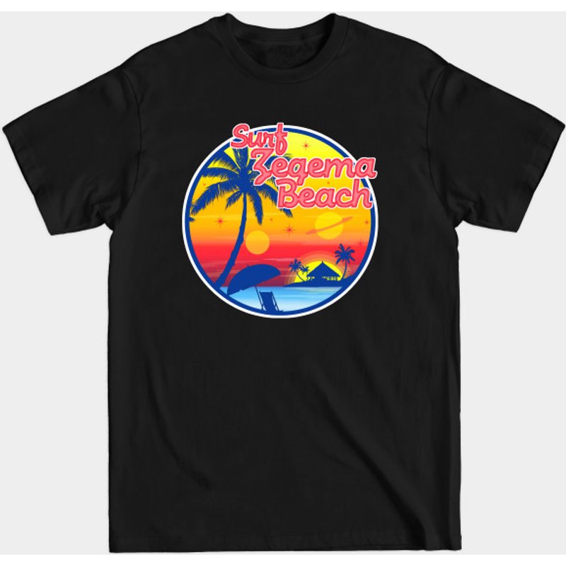T-shirt pour hommes Surf Zegema Beach V2 - Starship Troopers — T-shirts pour hommes