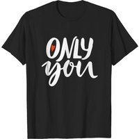 T-shirt pour hommes Only You en noir — T-shirts pour hommes