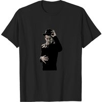 T-shirt pour hommes Tom Waits - Noir — T-shirts pour hommes