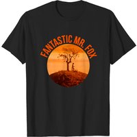 Fantastic Mr Fox Men's T-Shirt in Black