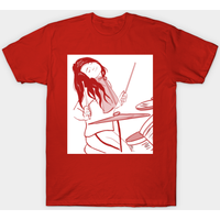 Meg - T-shirt Les White Stripes pour hommes — T-shirts pour hommes