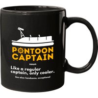 Pontoon Captain Definition - Funny Boat Pontooning Mug