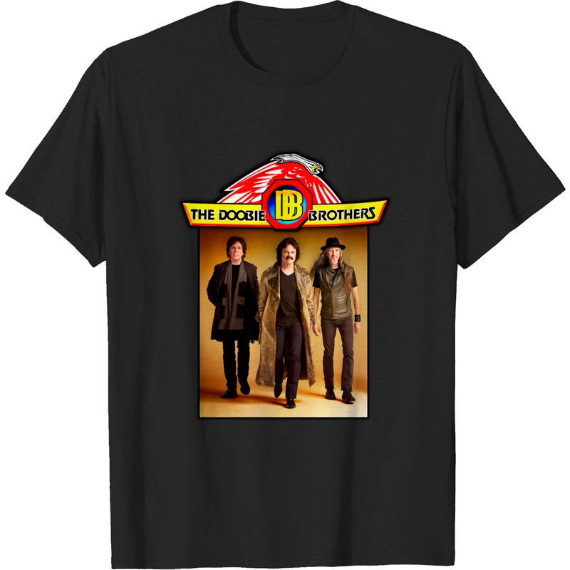 T-shirt pour hommes avec logo Doobie Brothers — T-shirts pour hommes