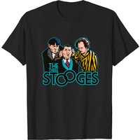 T-shirt pour hommes Les Trois Stooges en noir — T-shirts pour hommes
