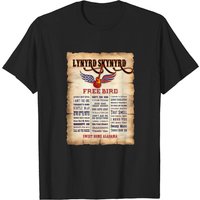 T-shirt pour hommes Lynyrd Skynyrd Hard Rock Band — T-shirts pour hommes