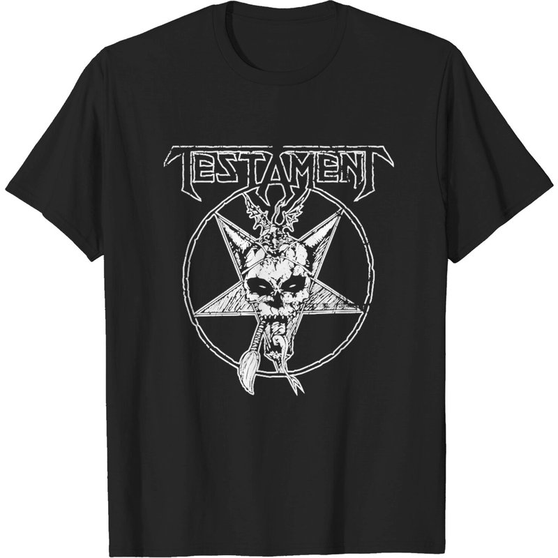 T-shirt pour hommes Testament Band en noir — T-shirts pour hommes