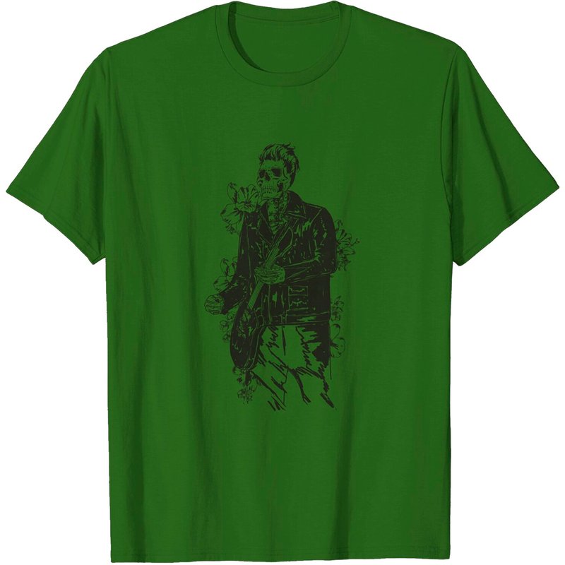 T-shirt pour hommes Queens Of The Stone Age en gris cendre — T-shirts pour hommes