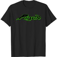 Poison 80s T-Shirt for Men - Black