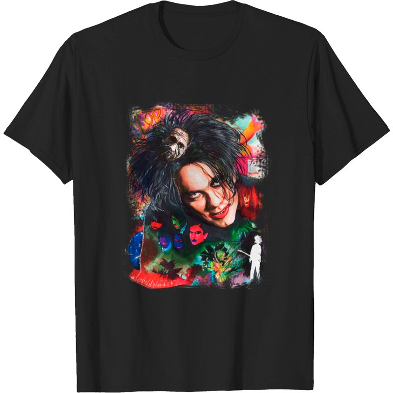 T-shirt Noir pour Hommes The Cure — T-shirts pour hommes