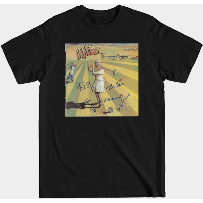 T-shirt Nursery Cryme de Genesis Band — T-shirts pour hommes
