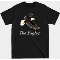 T-shirt noir pour hommes The Eagles — T-shirts pour hommes