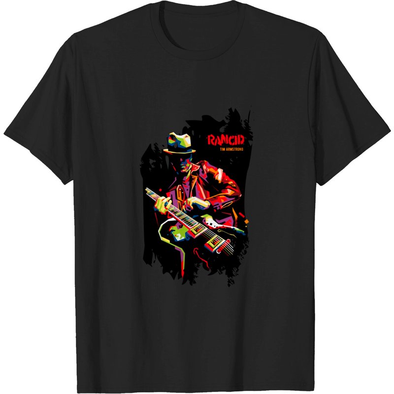 Tim Armstrong - Rancid Band Men's T-Shirt — Mens T Shirts