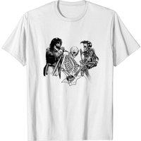 T-shirt pour hommes Rock And Roll Skeleton — T-shirts pour hommes