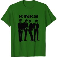 Kinks - The Kinks Men's Black T-Shirt