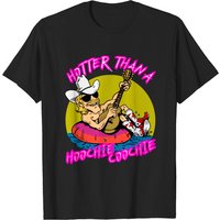 T-shirt Hotter Than A Hoochie Coochie pour hommes — T-shirts pour hommes