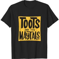 T-shirt Toots And The Maytals Ska pour hommes - Noir — T-shirts pour hommes
