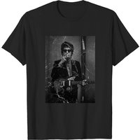 Bob Dylan Men's Black T-Shirt