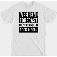 Rock And Roll Music Men's T-Shirt in Black