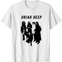 T-shirt Uriah Heep Stencil - Groupe de Hard Rock pour Hommes