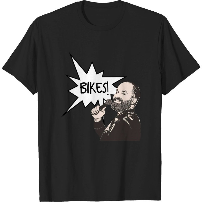 T-shirt pour hommes Bikes Tom Segura en noir — T-shirts pour hommes