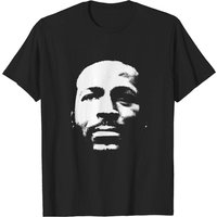 Marvin Gaye - Face - T-shirt pour hommes en noir — T-shirts pour hommes
