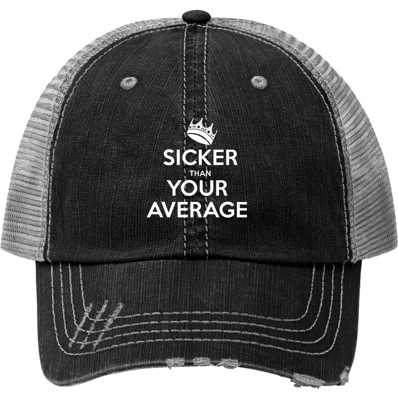 Notorious Trucker Hats - Sicker Than Your Average — Baseball Cap