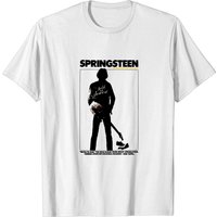 1975 Springsteen Concert Singer T-Shirt for Men — Mens T Shirts