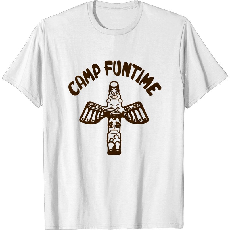 T-shirt pour hommes Camp Funtime en royal — T-shirts pour hommes