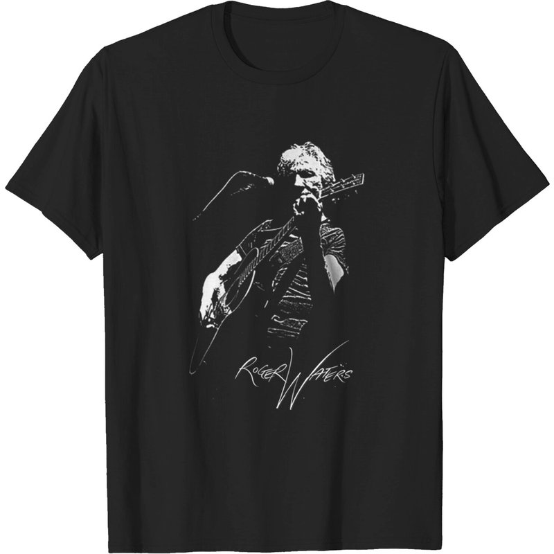 T-shirt noir pour hommes Roger W. Exclusive Roger Waters — T-shirts pour hommes