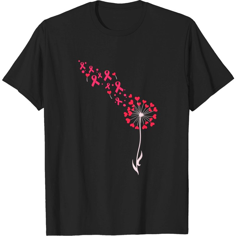 Breast Cancer Awareness T-Shirt for Men - Support Survivors — Mens T Shirts