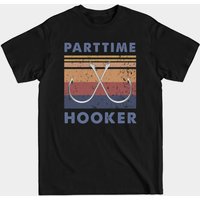 T-shirt pour hommes Part Time Hooker Vintage en noir — T-shirts pour hommes