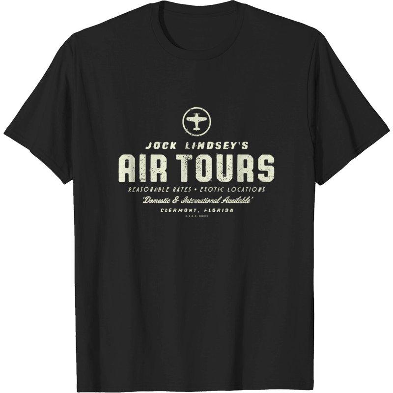 T-shirt Jock Lindsey's Air Tours Série Parc d'attractions pour hommes — T-shirts pour hommes