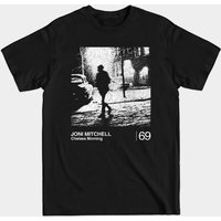 T-shirt pour hommes avec design graphique minimaliste de Joni Mitchell — T-shirts pour hommes