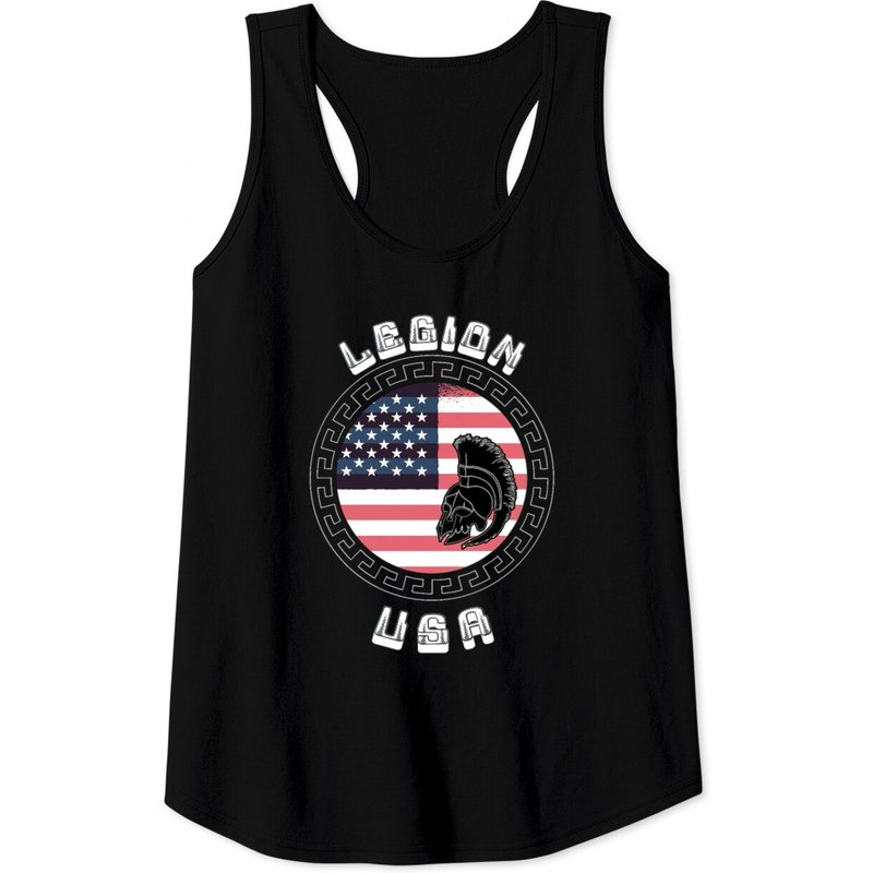 Débardeurs Noirs pour Hommes Legion USA — T-shirts pour hommes