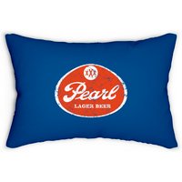 Coussin Lombaire Vintage Beer - Famille Vintage Pearl Beer Texas 1883 — Coussins décoratifs