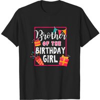 T-shirt Frère de la Fille d'Anniversaire — T-shirts pour hommes
