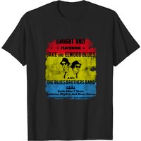 The Blues Brothers Distressed Concert Poster T-Shirt for Men