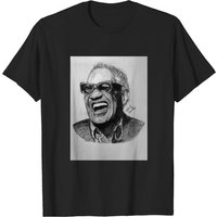 Ray Charles Men's T-Shirt in Black