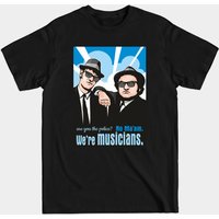 T-shirt pour hommes The Blues Brothers en noir — T-shirts pour hommes